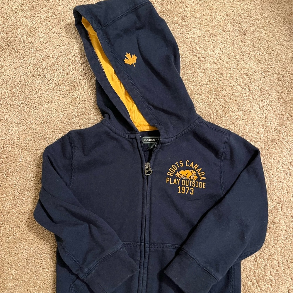 Toddler Roots Kids Hooded Sweatshirt